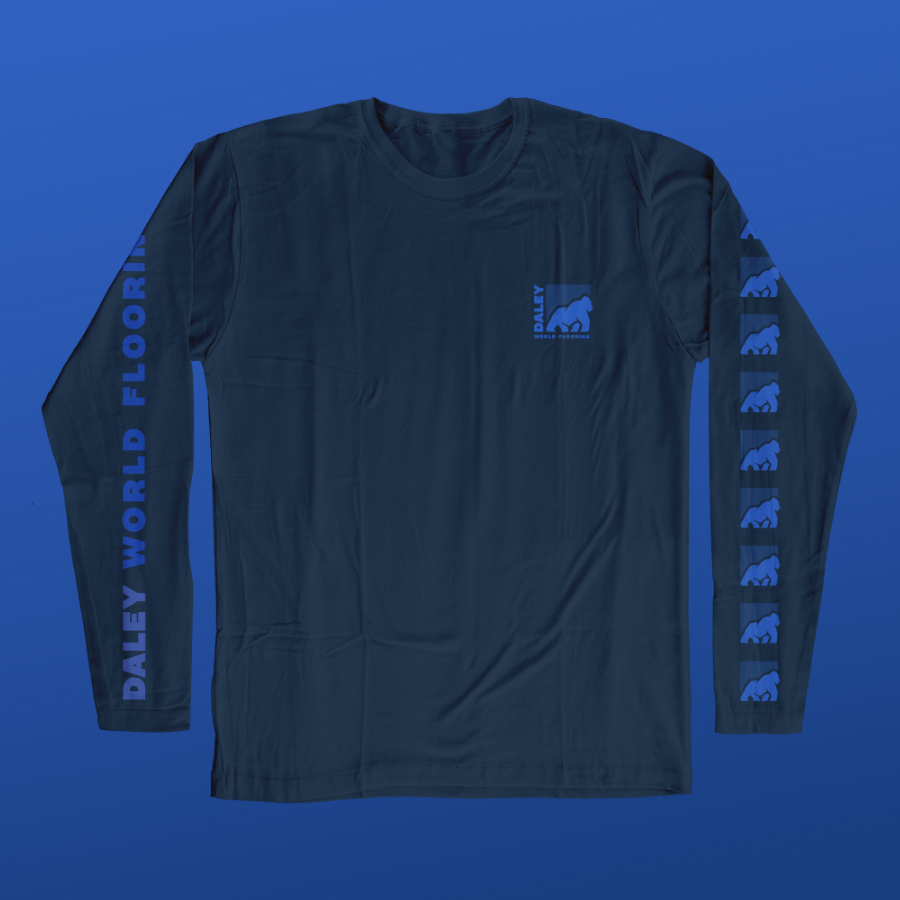 Daley World Flooring branded long sleeve shirt.